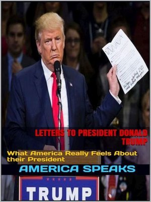 Letters to President Donald Trump - Audiobook